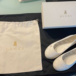 Gucci Ballet Little Girls Flats Size 31, Size 13 US